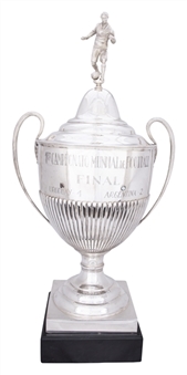 Large and Extravagant 1930 World Cup Trophy for the First Ever FIFA World Cup Final Match, Played between Uruguay and Argentina on July 30 at the Centenario Stadium in Montevideo